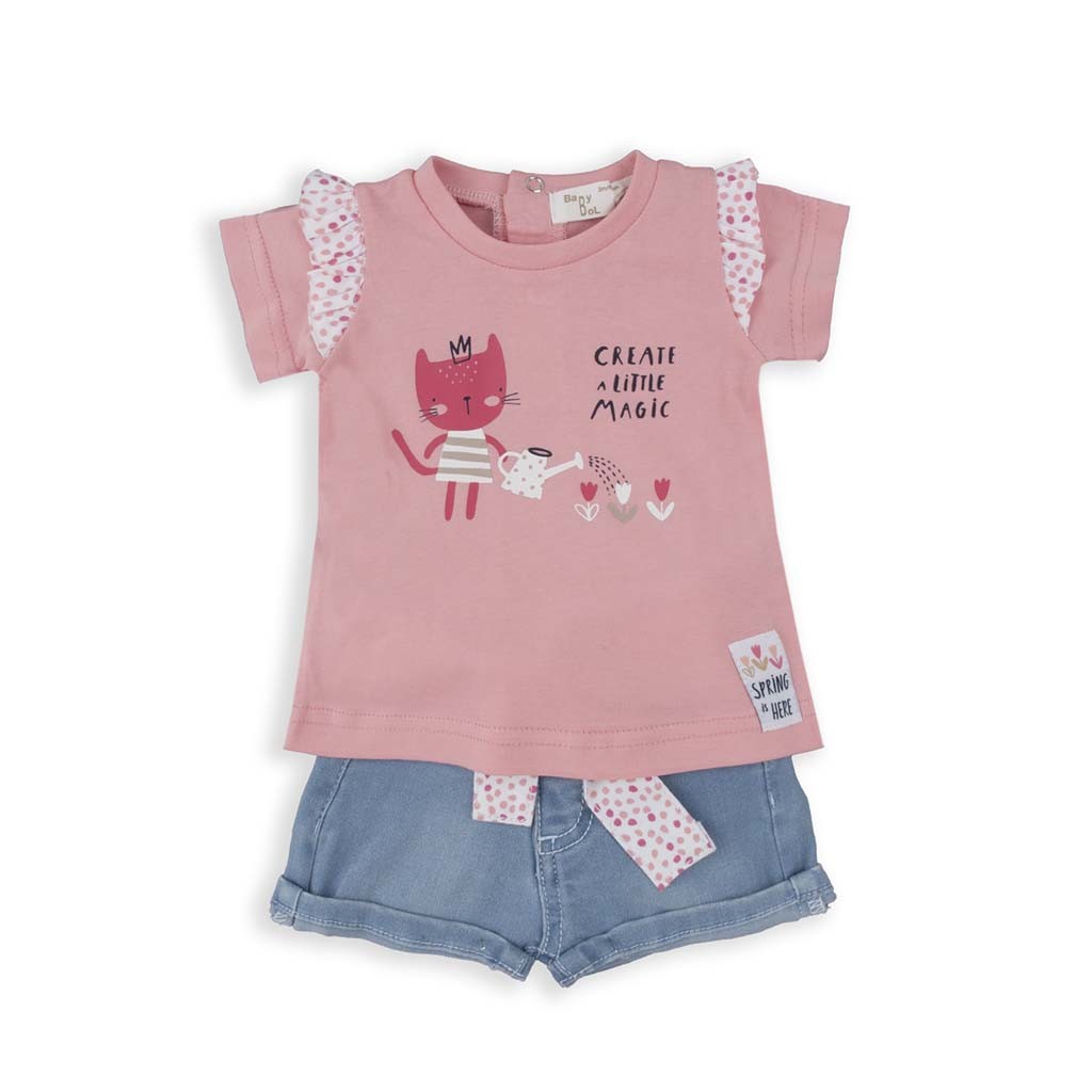 Conjunto exterior bebe niña