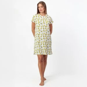 Camis&oacute;n mujer manga corta estampado Woodstock