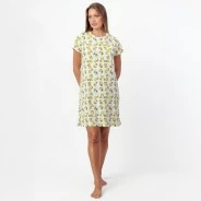 Camis&oacute;n mujer manga corta estampado Woodstock