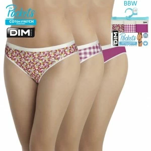 Braga bikini cinturilla goma pack 3 Les Pockets