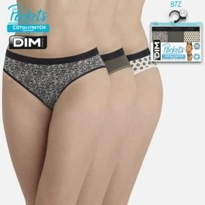 Braga bikini cinturilla goma pack 3 Les Pockets