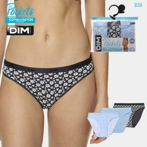 Braga bikini cinturilla goma pack 3 Les Pockets