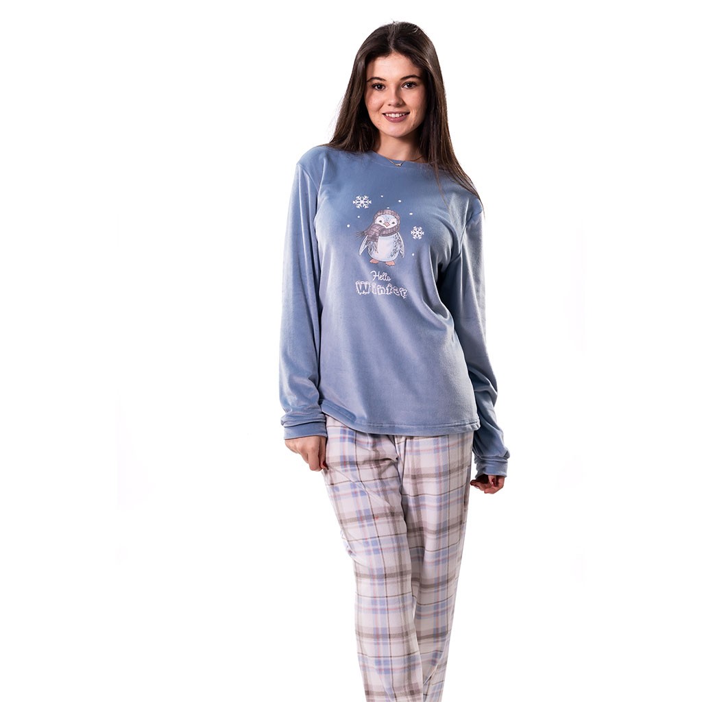 Pijama niña juvenil tejido coralina