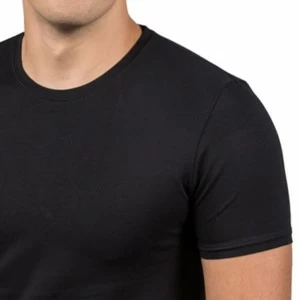 Camiseta manga corta de algodon bile&aacute;stico 