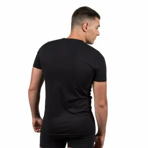 Camiseta manga corta de algodon bile&aacute;stico 