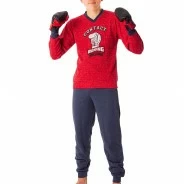Pijama juvenil manga larga