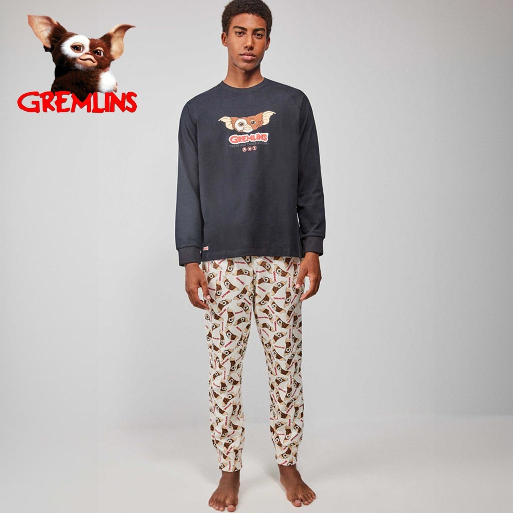 Pijama algodón hombre Gremlins