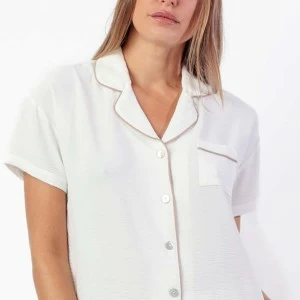 Pijama abierto mujer tejido crep&eacute;