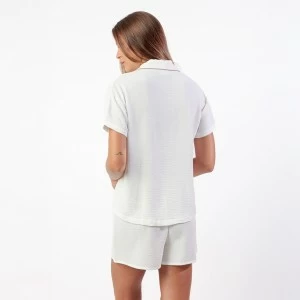 Pijama abierto mujer tejido crep&eacute;