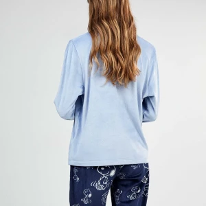 Pijama algod&oacute;n mujer estampado Snoopy