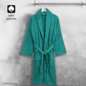 Albornoz Unisex de rizo Americano 100 % Algod&oacute;n