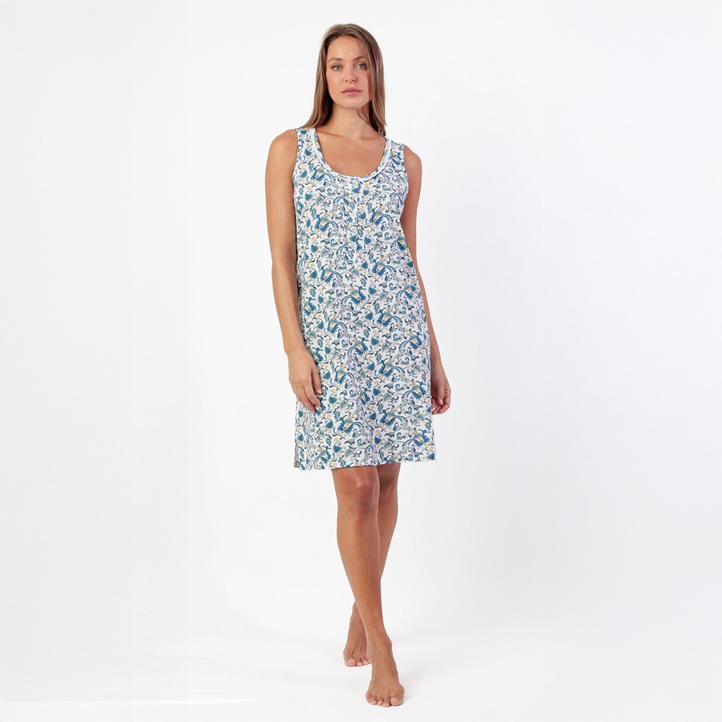 Camis&oacute;n mujer tirantes modal estampado