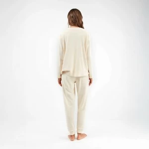 Pijama mujer extrasuave escote pico