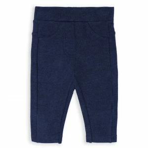 Pantal&oacute;n largo bebe algodon el&aacute;stico perchado