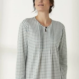 Camis&oacute;n largo mujer cuello tapeta