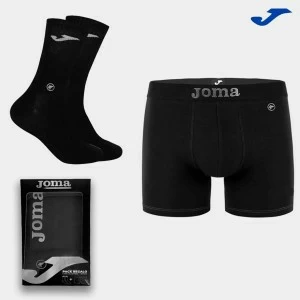 Estuche regalo Lux b&oacute;xer y calcetin bordados