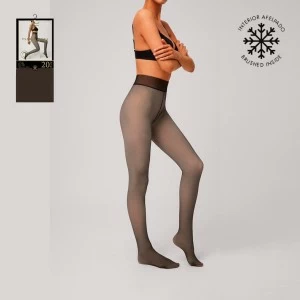 Panty mujer t&eacute;rmico opaco efecto piel 