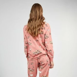 Pijama algod&oacute;n mujer estampado Snoopy