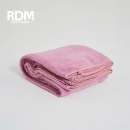 Toalla deporte 180 x110 microfibra rizo rosa