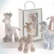Peluche jirafa sonajero en caja de regalo