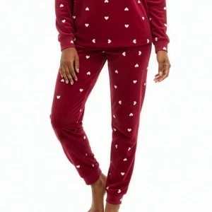 Pijama estampado mujer manga larga