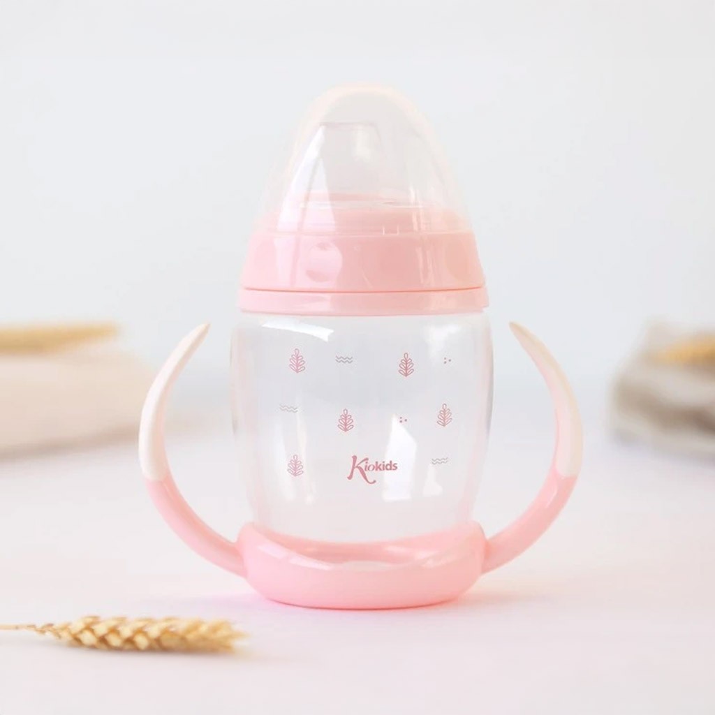 Taza aprendizaje con tetina step coleccion rosa