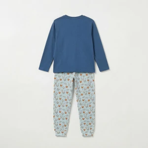 Pijama largo ni&ntilde;o estampado perrito