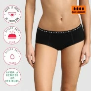 Coulotte menstrual lavable para flujo abundante
