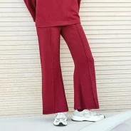 Pantal&oacute;n deportivo mujer pierna ancha