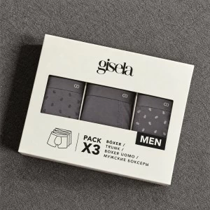 Boxer corto hombre tejido modal pack 3 