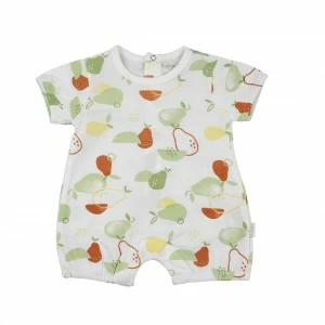Pijama beb&eacute; estampado manga corta