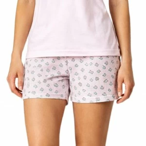 Pijama mujer manga corta algod&oacute;n