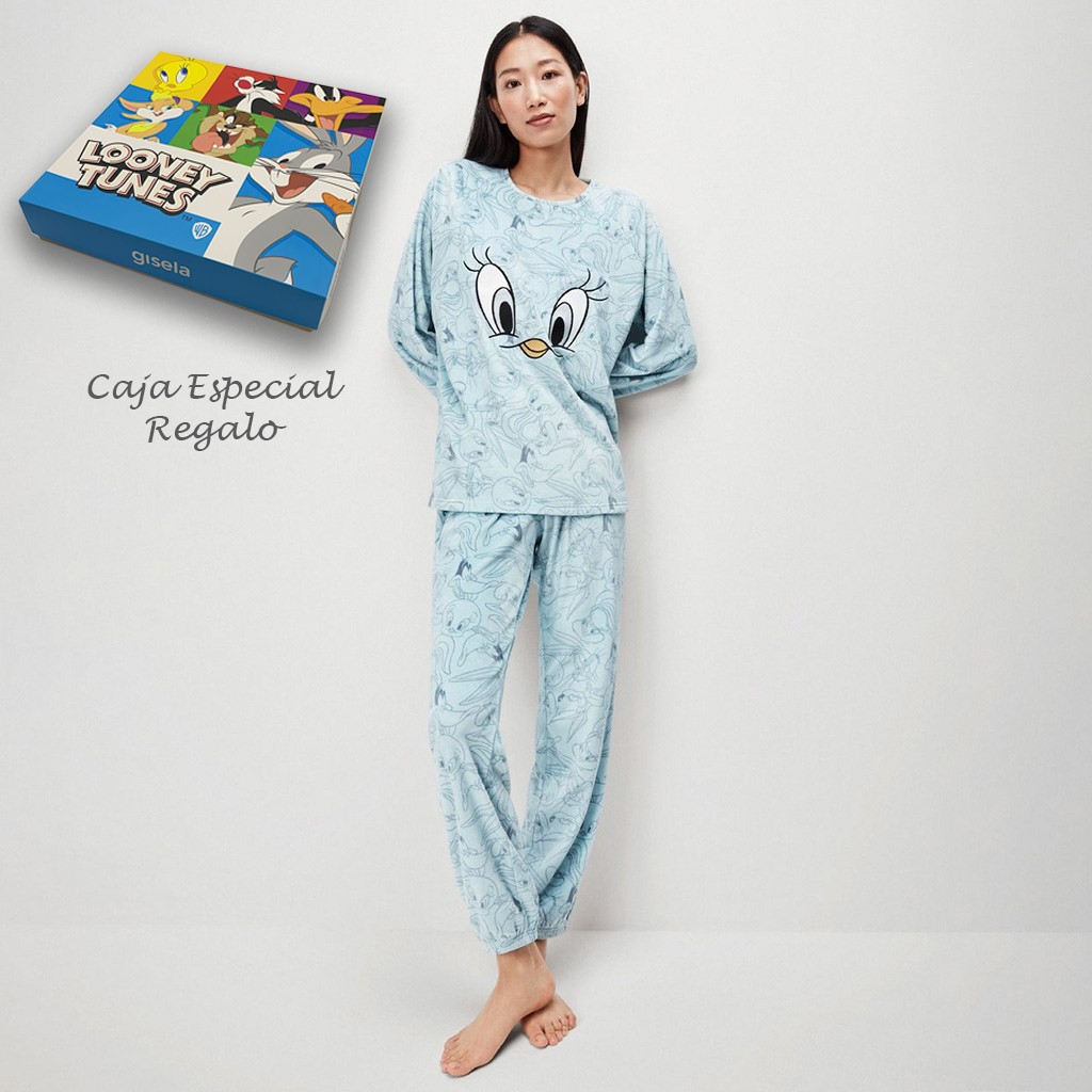 Pijama looney tunes discount mujer