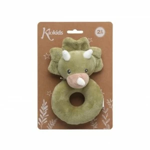 Sonajero bebe suave y blandito coleccion dino