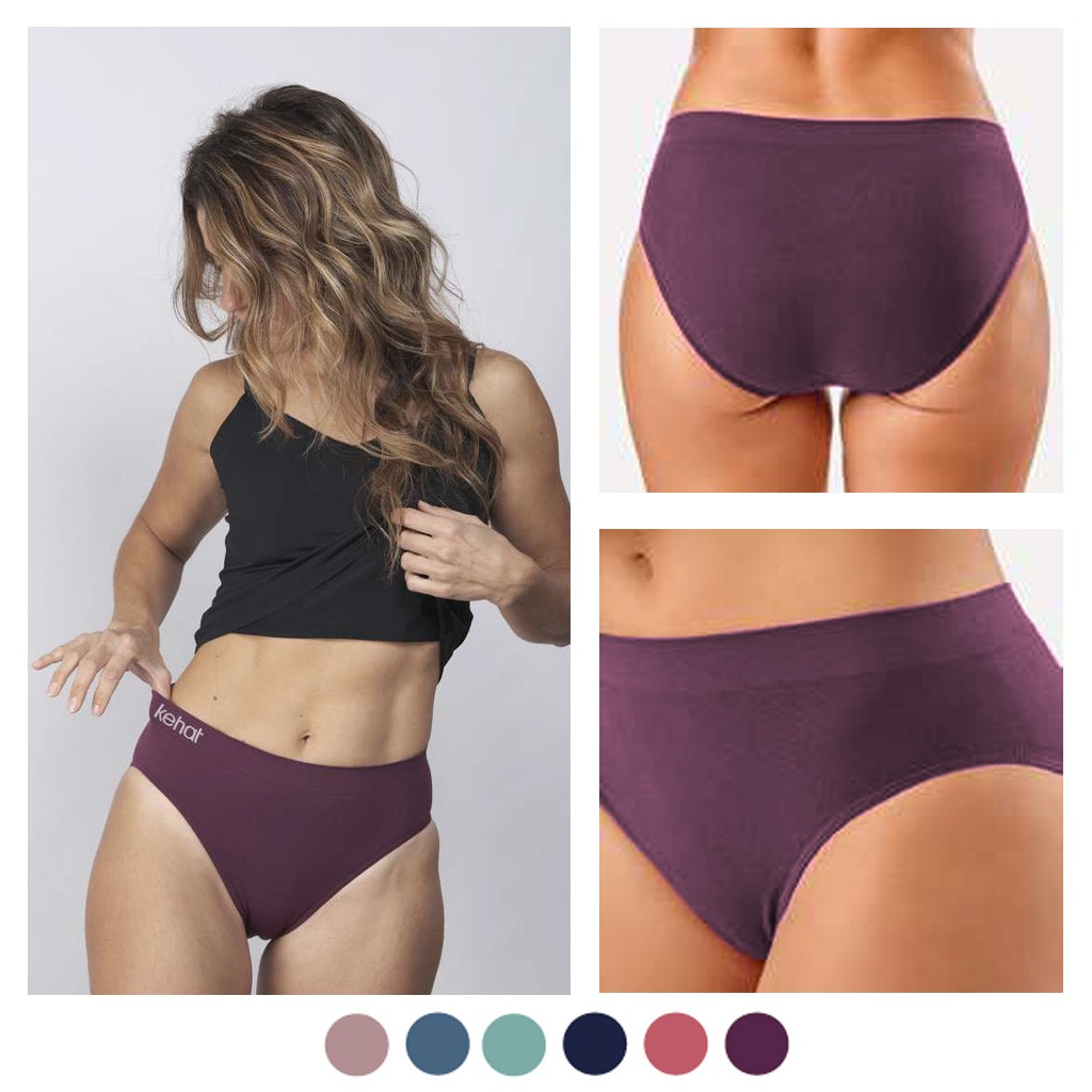 Bragas sin costuras algodón pack 2