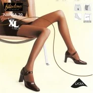 Panty tranparente con pieza Ninfa 20 XL