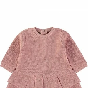 Vestido beb&eacute; algod&oacute;n manga larga