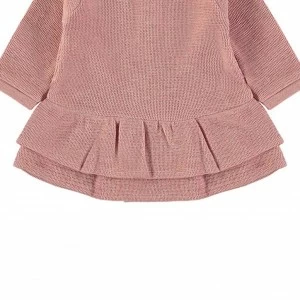 Vestido beb&eacute; algod&oacute;n manga larga