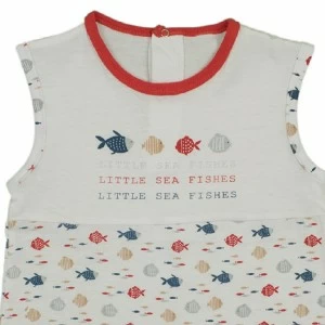 Pelele de beb&eacute; algod&oacute;n estampado