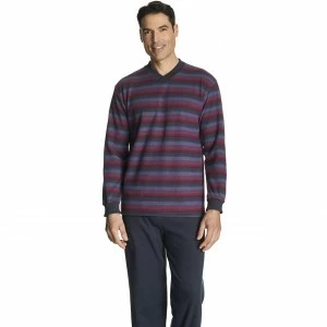 Pijama hombre tejido algod&oacute;n raya