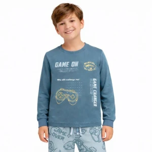 Pijama juvenil estampado videojuegos