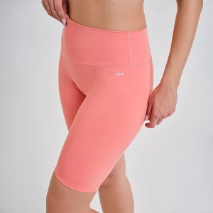 Legging ciclista entono coral tejido micofibra