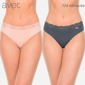 Tanga mujer canale con cintura de encaje