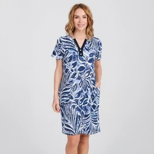 Camisola estampada mujer manga corta