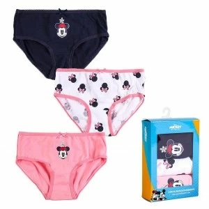 Braga ni&ntilde;a algod&oacute;n pack x3 minnie