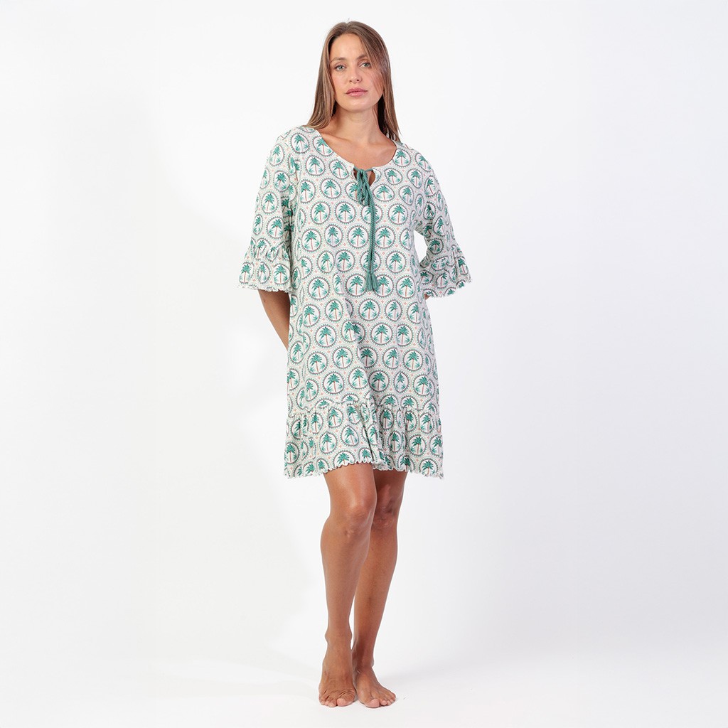 Camis&oacute;n mujer estampado media manga 