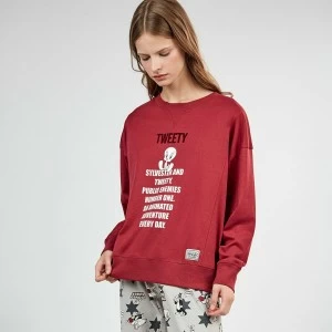 Pijama mujer algod&oacute;n dise&ntilde;o Tweety