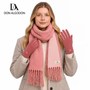 Conjunto mujer de bufanda y guantes en caja regalo