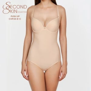 Body braga control con push up second skin