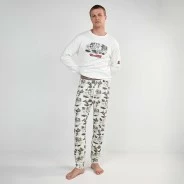 Pijama hombre manga larga dise&ntilde;o Tom & Jerry